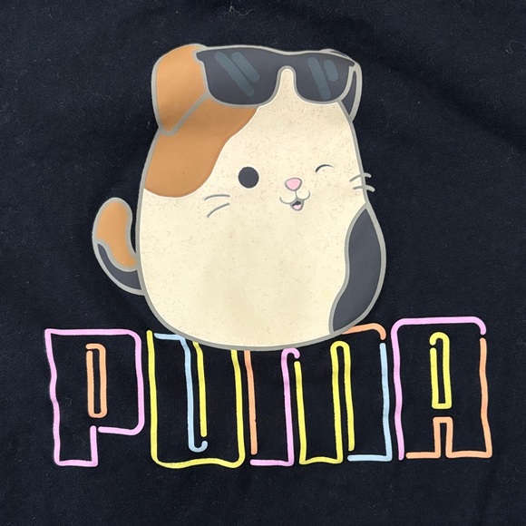 Puma Squishmallow Black and Yellow shirt Members mark Leggings - Picture 2 of 6